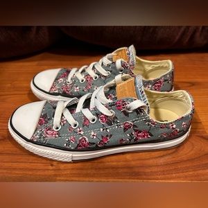 Converse All Star Floral Print Lo-top Sneakers